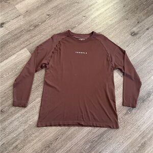 YoungLA Men's Chocolate Long Sleeve Tee